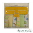 Owen 6pc Knit Washcloth 9x9" - 8 Designs