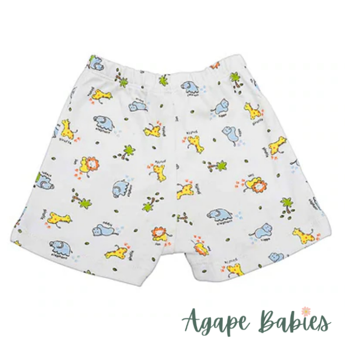 Owen Shorts - Blue Animals 0-12m