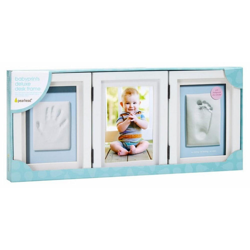 Pearhead Babyprints Deluxe Desktop Frame - White