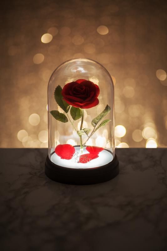 Paladone Beauty & The Beast Enchanted Rose Light V3