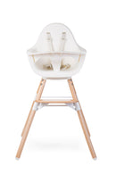 [1 yr local warranty] Childhome Evolu One.80° High Chair - Natural White