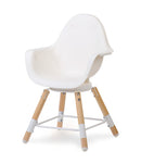 [1 yr local warranty] Childhome Evolu One.80° High Chair - Natural White