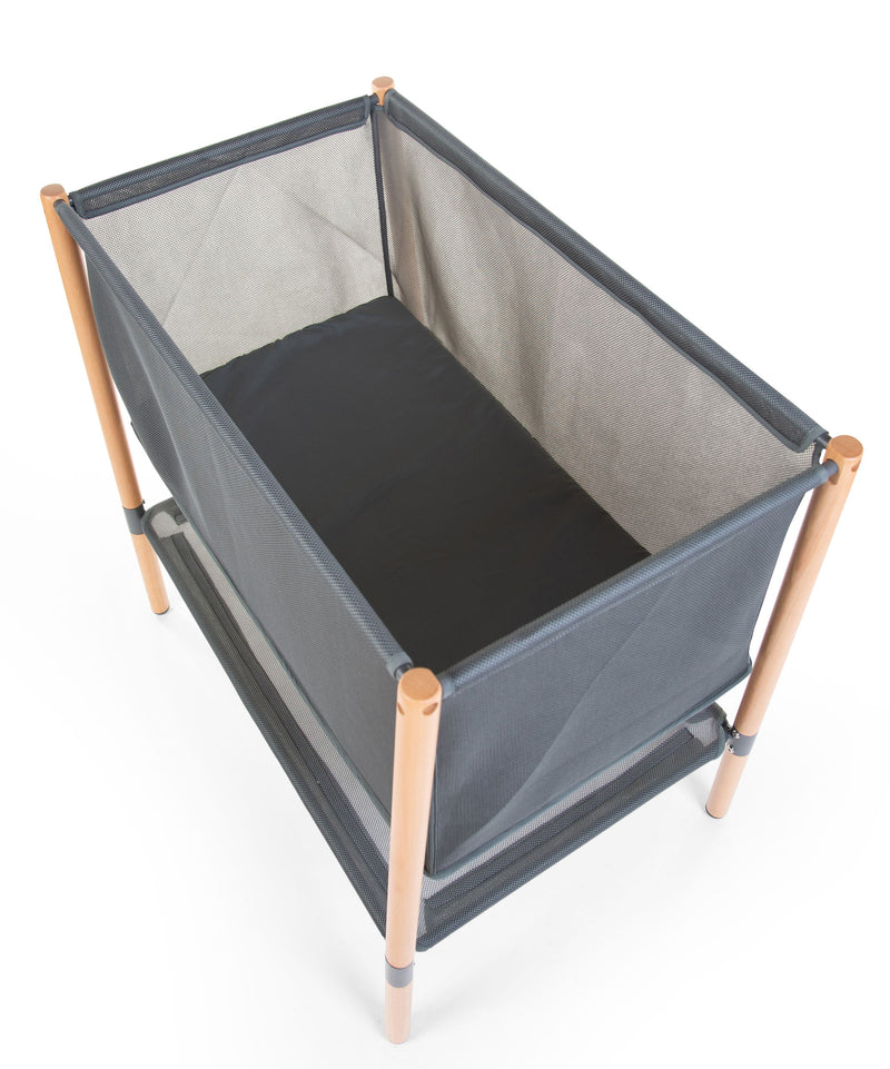 Childhome Evolux Crib - Natural Anthracite