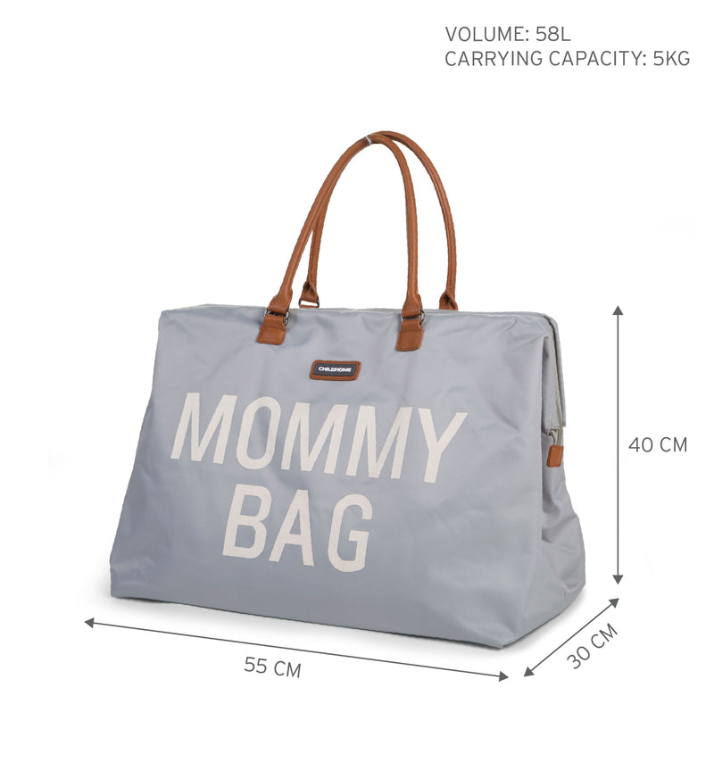 Childhome Mommy Bag Nursery Bag - Grey