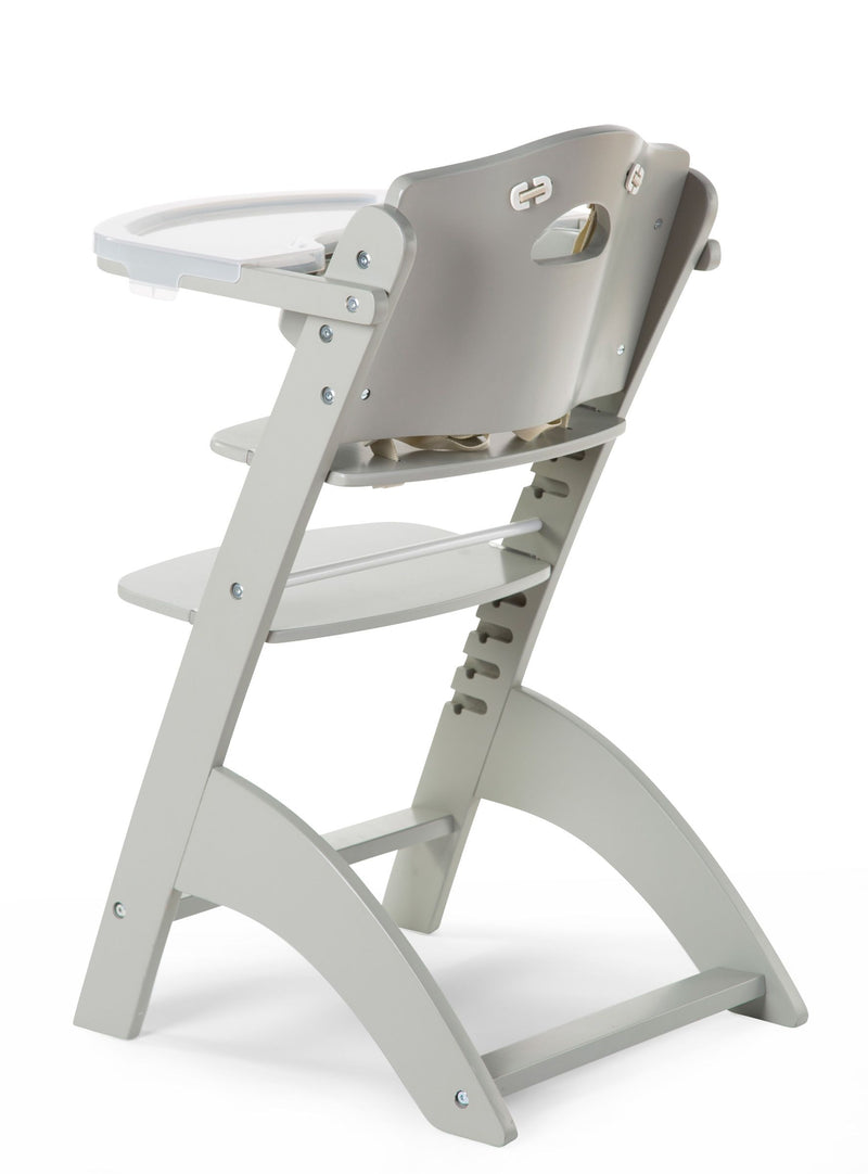 [1 yr local warranty] Childhome Lambda 3 Baby High Chair + Feeding Tray - Stone Grey