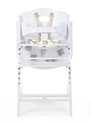 [1 yr local warranty] Childhome Lambda 3 Baby High Chair + Feeding Tray - White