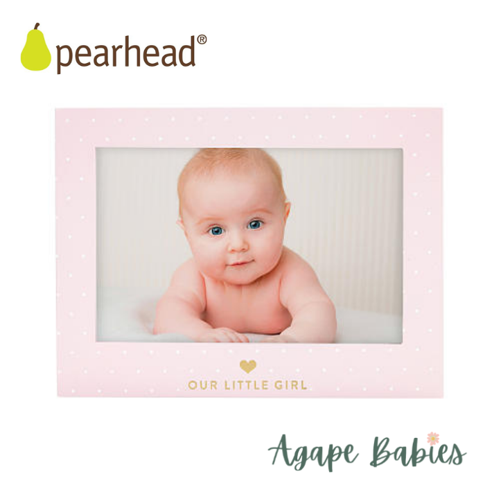 Pearhead Sweet Welcome Photo Frame - Pink