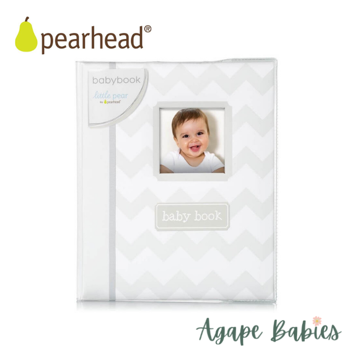 Pearhead Little Pear Chevron Baby Book