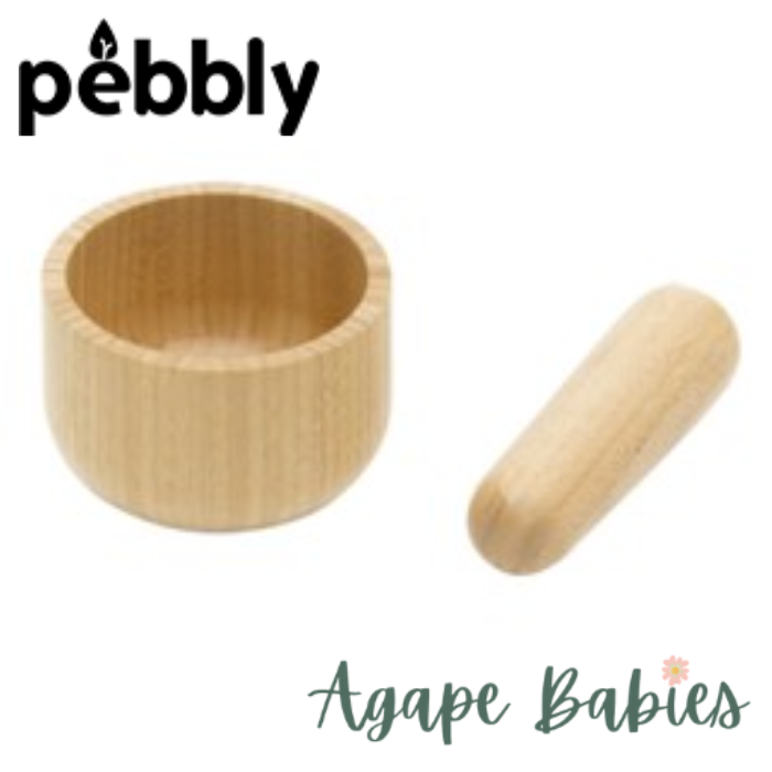 Pebbly Pestle & Mortar