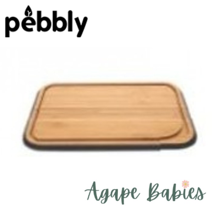 Pebbly Cutting Board (S) - Black Rim