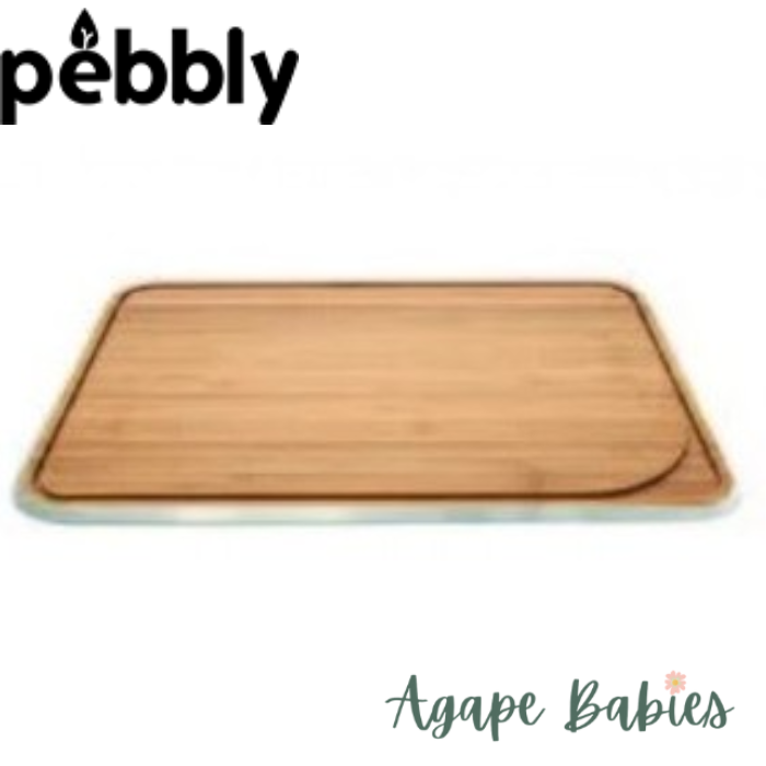 Pebbly Cutting Board (S) - Metalic Rim
