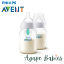 Philips Avent Anti Colic PP Bottles With Airfree Vent 260ml ( Twin Pack )