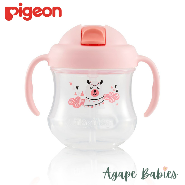 Pigeon MagMag Straw Cup - Matte Pink