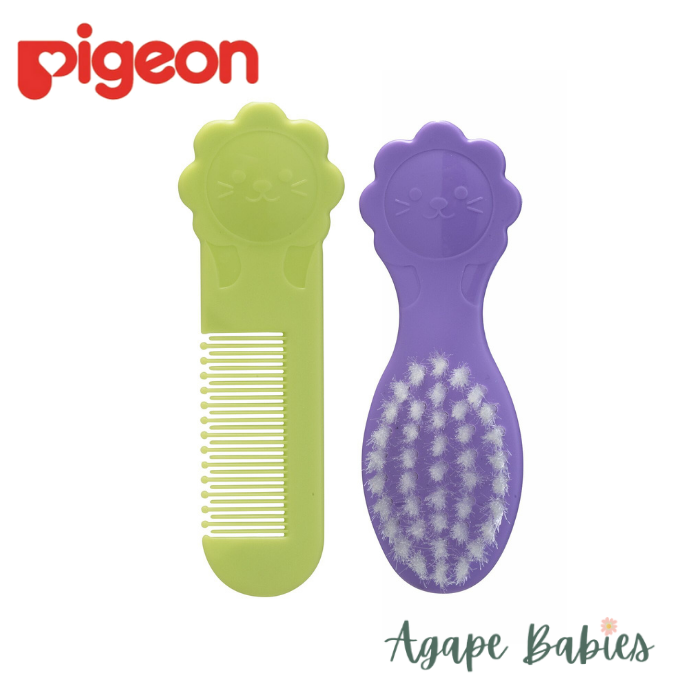Pigeon Baby Comb And Hairbrush