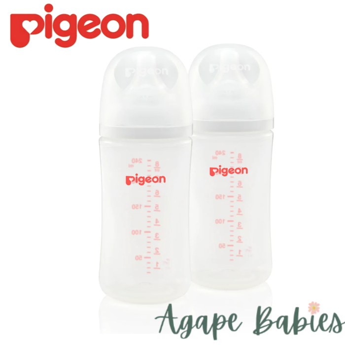Pigeon Softouch 3 Nursing Bottle Twin Pack PP 240ml