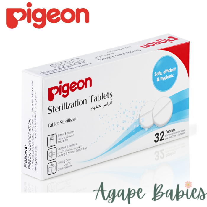Pigeon Sterilizing Tablets (32 Tablets)