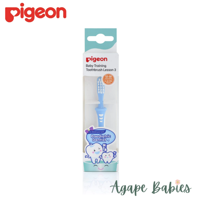 Pigeon Training Toothbrush Lesson 3 - Blue (NEW)