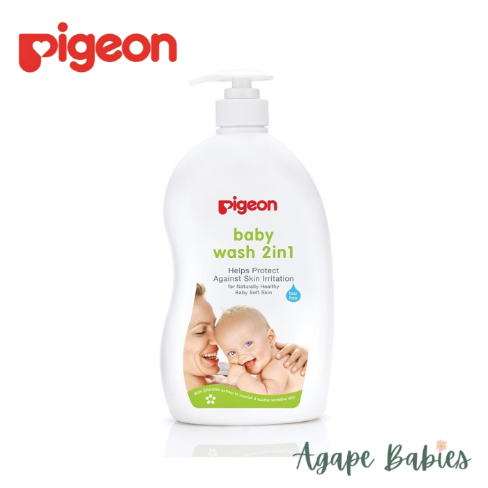 Pigeon Baby Wash 2in1 Sakura 1L Exp:
