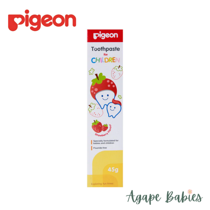 Pigeon Childrens Toothpaste 45gm - Strawberry