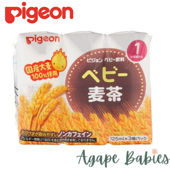 Pigeon Baby Barley Tea 125ML X 3 Exp: 01/25