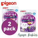 [2-Pack] Pigeon Dental Care Tablet Grapes (60Pcs) -  Exp: 11/22