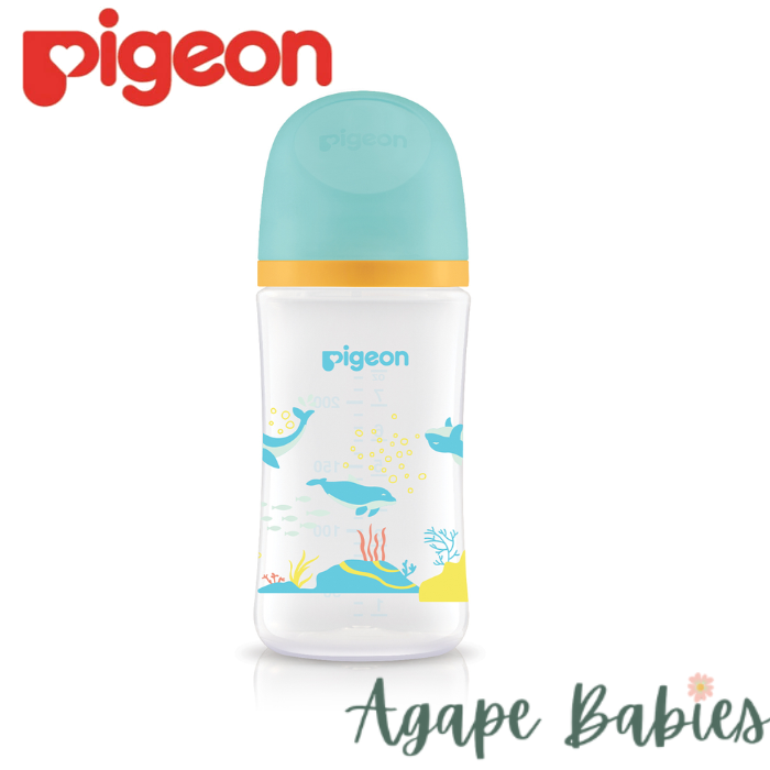 Pigeon Softouch 3 Nursing Bottle PP 240ml - Dolphin