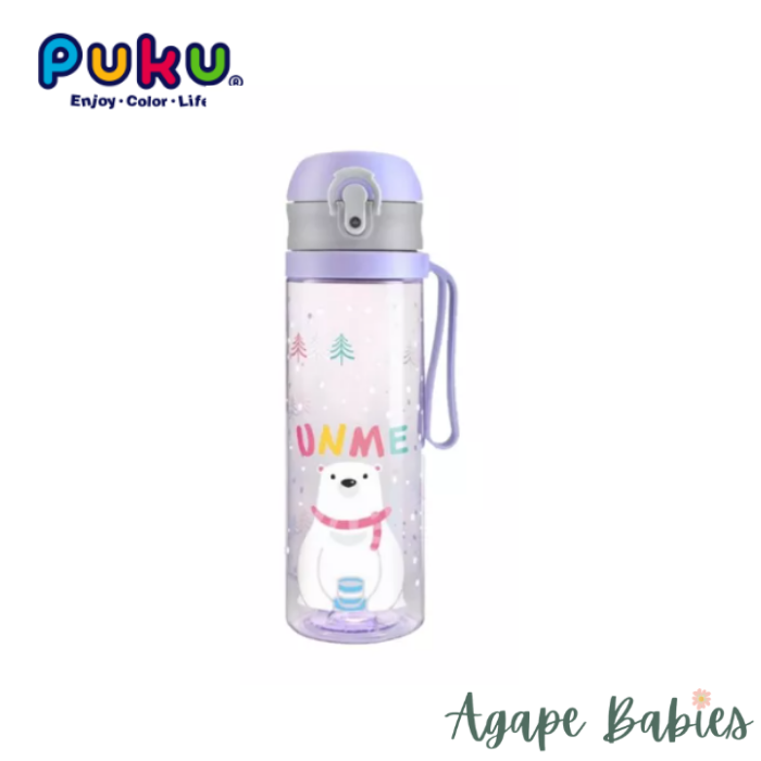 Puku UNME Tritan Drinking Bottle 500ml - Purple