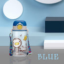 [2-Pack] Puku Tritan Spout Bottle 330ml - Blue