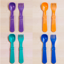 [Made in USA] Re-Play Utensils 4 sets Forks & Spoons - Royale