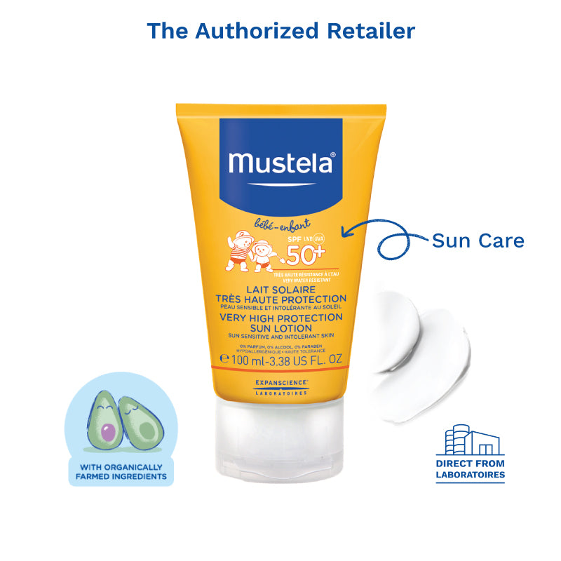 Mustela SPF 50 Sun Protection Lotion 100ml Exp: 01/23