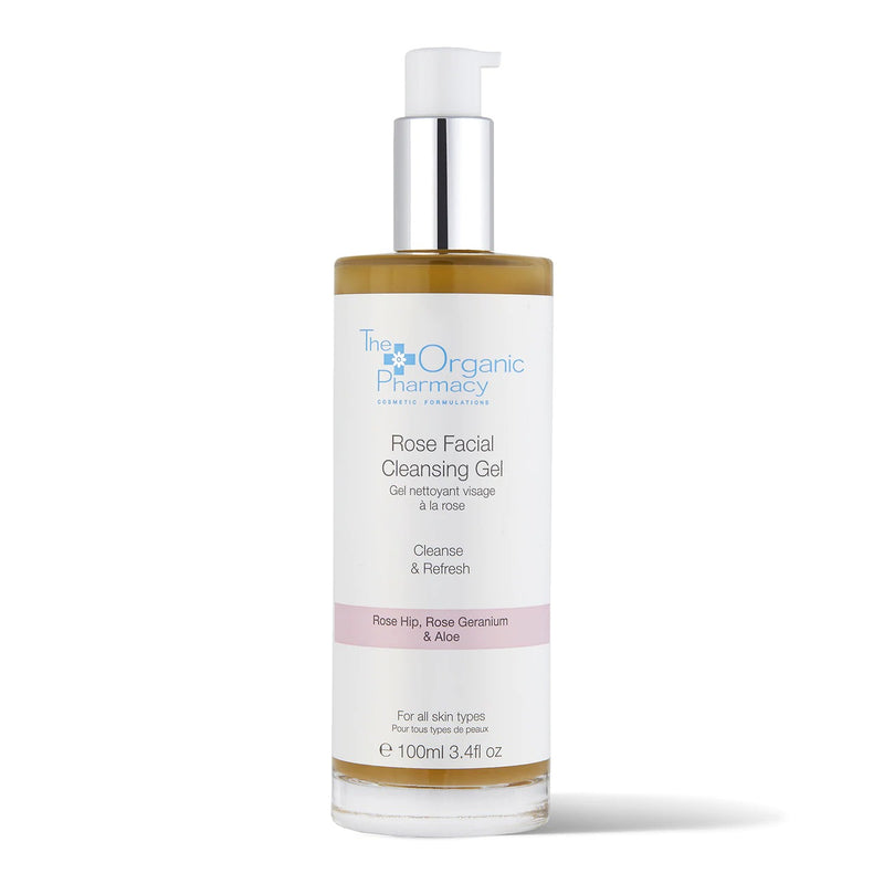 The Organic Pharmacy Rose Facial Cleansing Gel 100ml