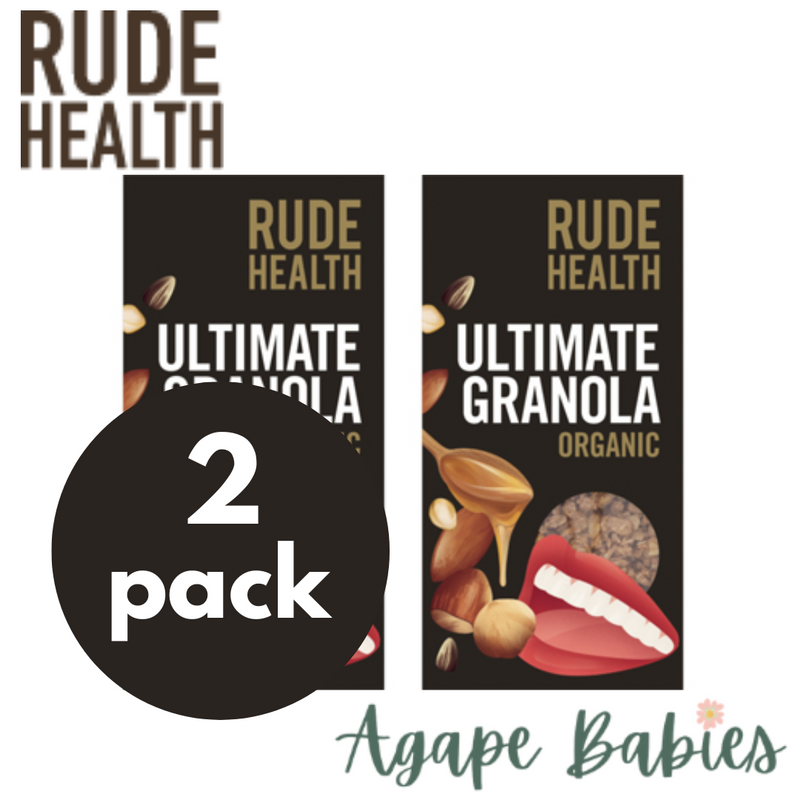 [2 Pack ] Rude Health Organic Granola - The Ultimate, 400g Exp :01/24