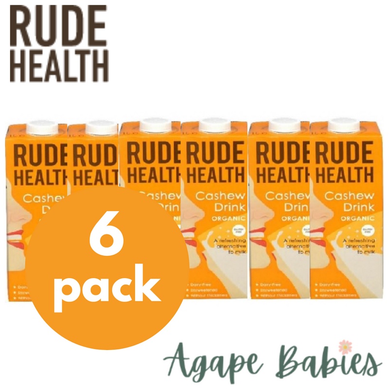 [Bundle Of 6] Rude Health Cashew (Gluten free) 1L Exp : 12/23