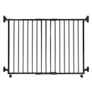 Lucky Baby Smart System SG-86 Extendable Gate On Wheel Without Step Over Bar - Black