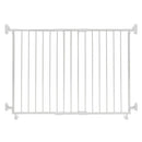 Lucky Baby Smart System SG-86 Extendable Gate On Wheel Without Step Over Bar - White