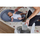 Shnuggle Eco-Touch Nappy Bin - White/Grey