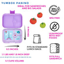 Yumbox Panino Lulu Purple 4C - Paris Je T'aime