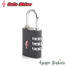 Safe Skies Aero Lock 3 Dial - Midnight Black