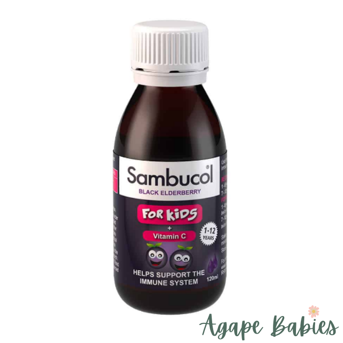 Sambucol Kids (UK Version), 120 ml (Without Box) Exp: 04/23