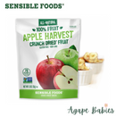 Sensible Foods All-Natural 100% Fruit Apple Harvest Crunch Dried Fruit, 9g Exp: 05/25