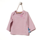 Snoozebaby Long sleeve Shirt in Pink melange - 4 Sizes