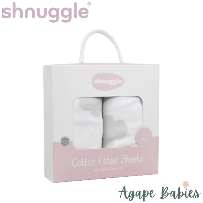 Shnuggle Sheets Printed With Clouds