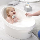 Shnuggle Toddler Bath - White & Light Grey