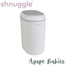 Shnuggle Eco-Touch Nappy Bin - White/Grey