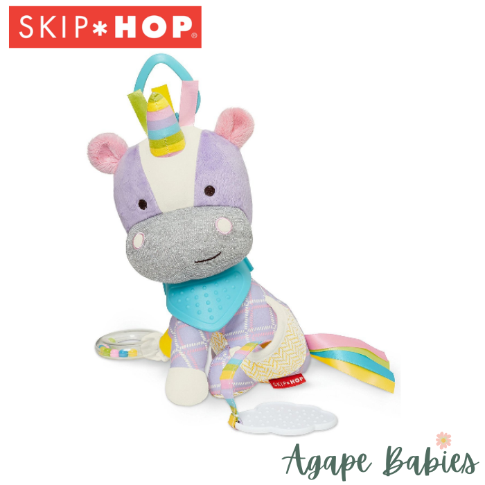Skip Hop Bandana Buddies Stroller Toy - Unicorn