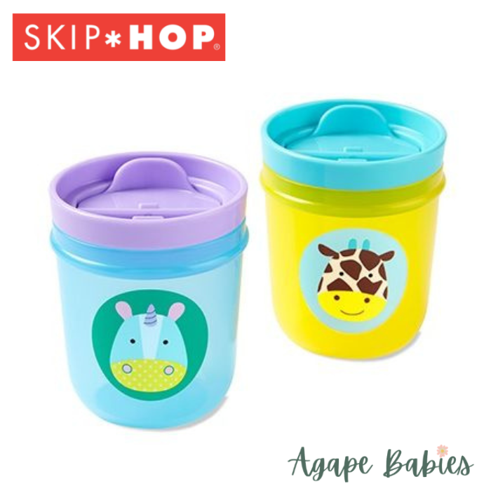 Skip Hop Zoo Tumbler Cup - Unicorn/Giraffe