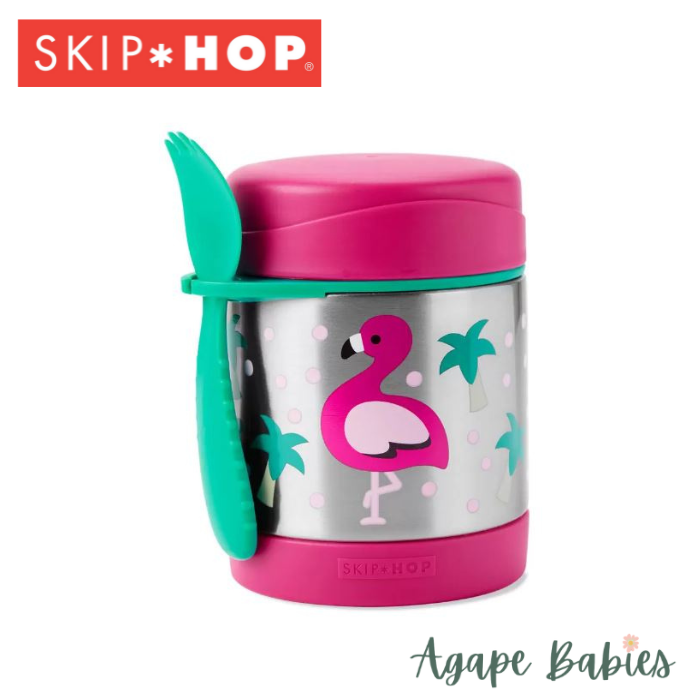 Skip Hop Zoo Insulated Food Jar - Flamingo