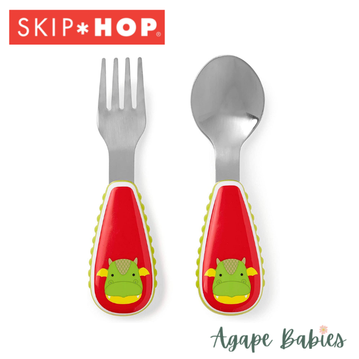 Skip Hop Zootensils Fork & Spoon - Dragon