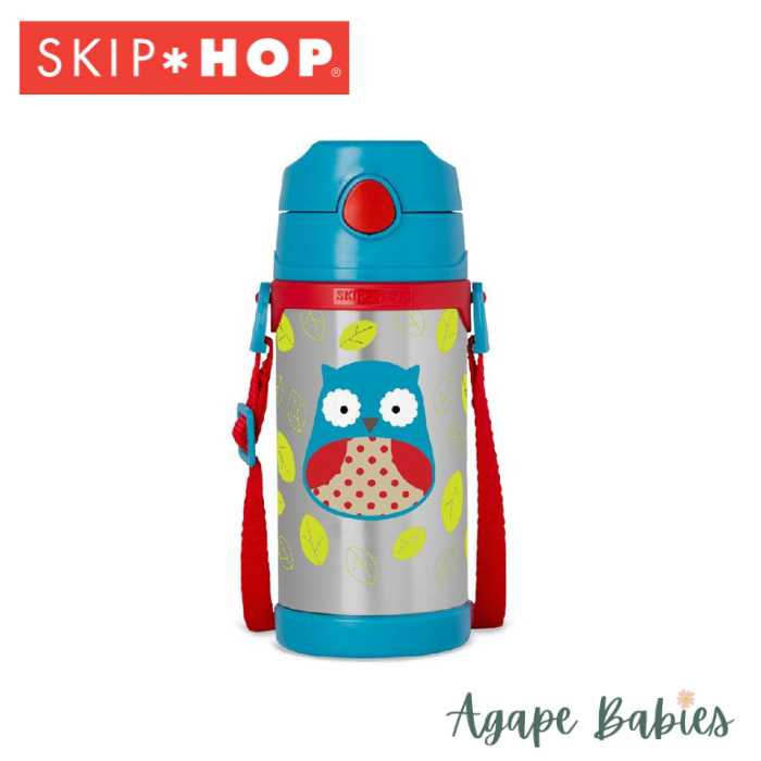 Skip Hop Zoo Insulated Stainless Steel Bottle 360ml  - Owl