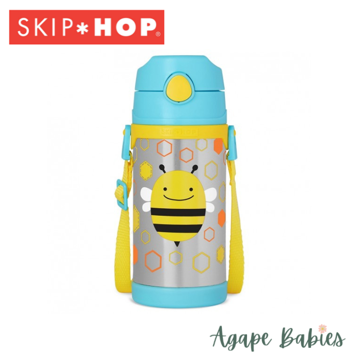 Skip Hop Zoo Insulated Stainless Steel Bottle 360ml - Bee